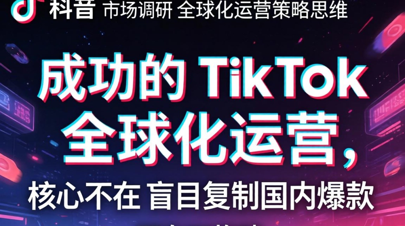TikTok 全球化运营策略思维