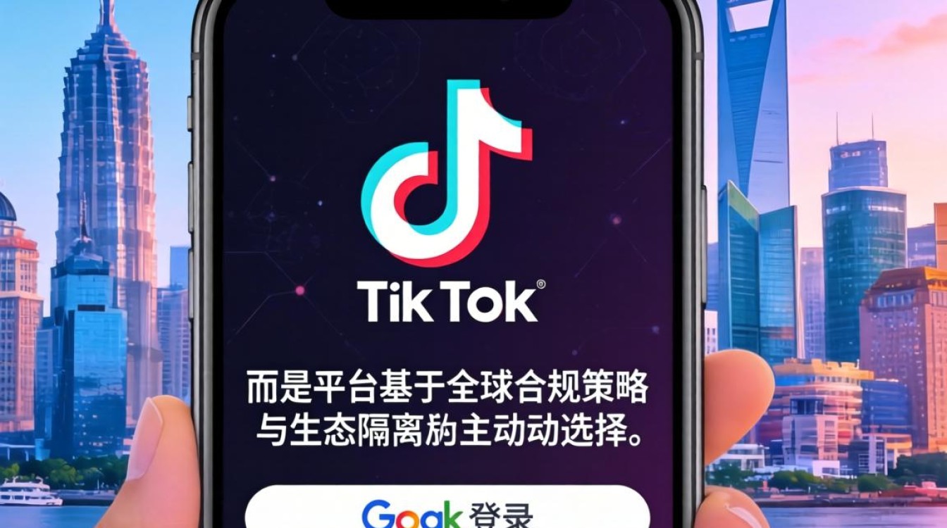TikTok 怎么没有谷歌登录