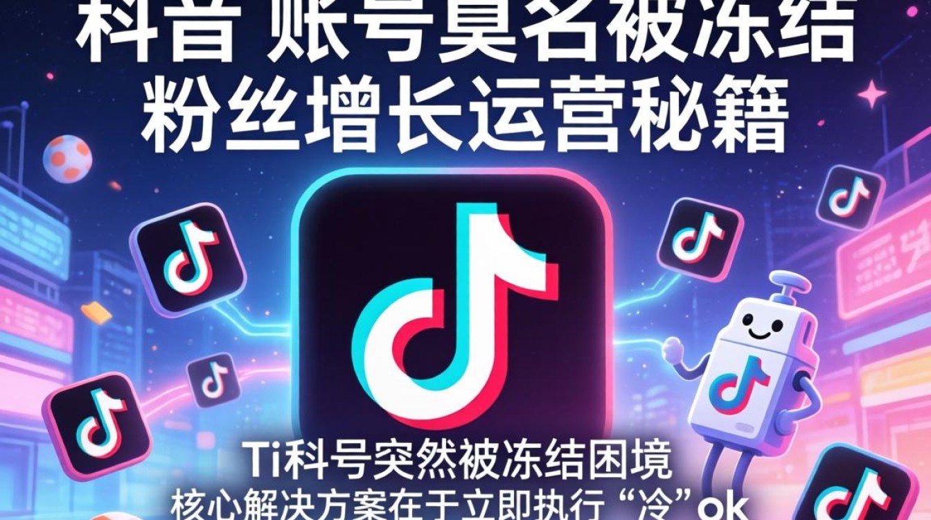 TikTok 账号冻结原因及粉丝增长运营秘籍