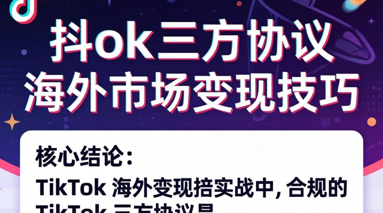 TikTok 三方协议怎么签