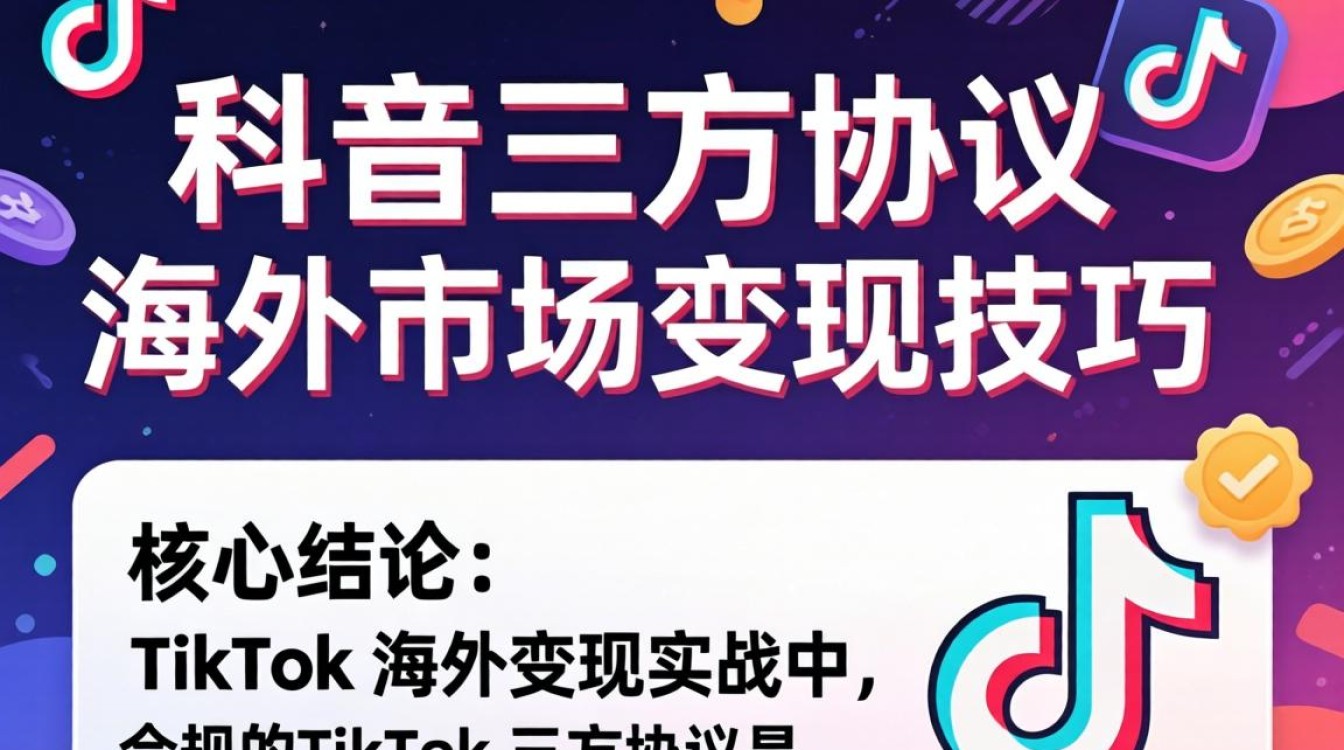 TikTok 三方协议怎么签
