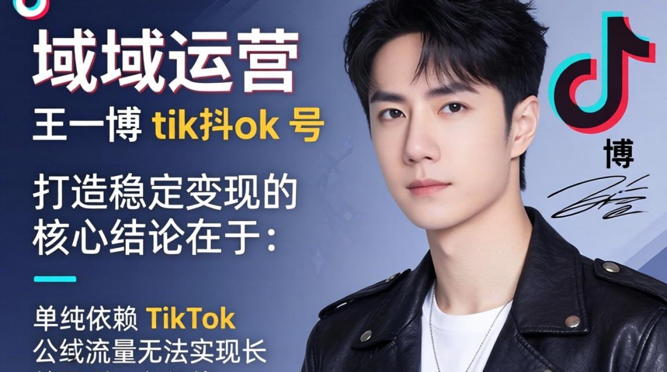 私域运营王一博tiktok号如何打造稳定变现