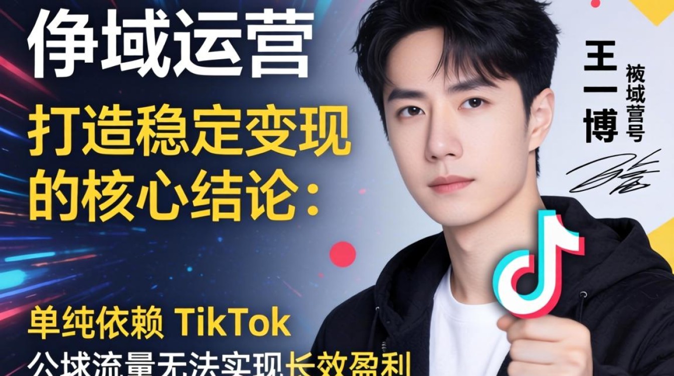 私域运营王一博tiktok号如何打造稳定变现