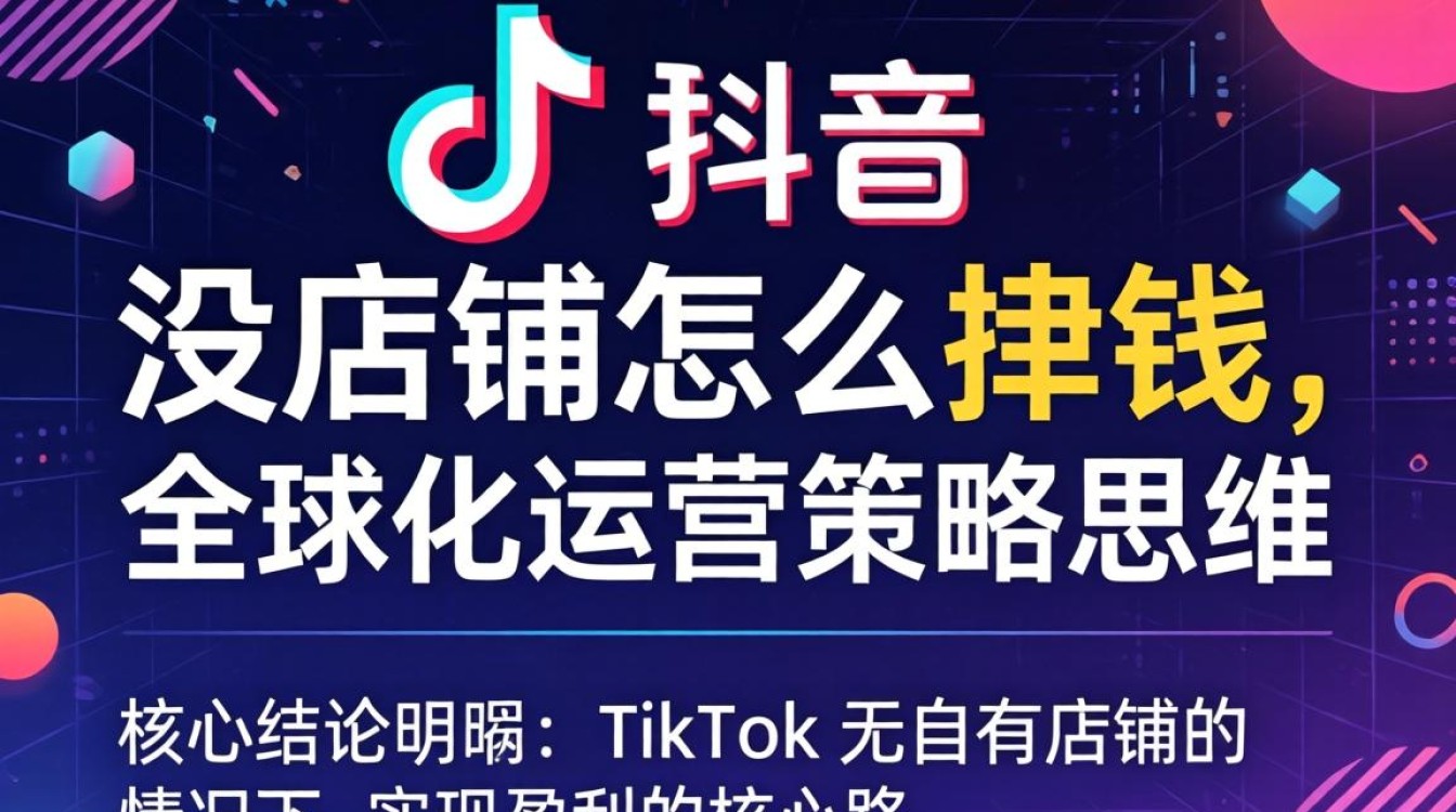 TikTok 没店铺怎么挣钱