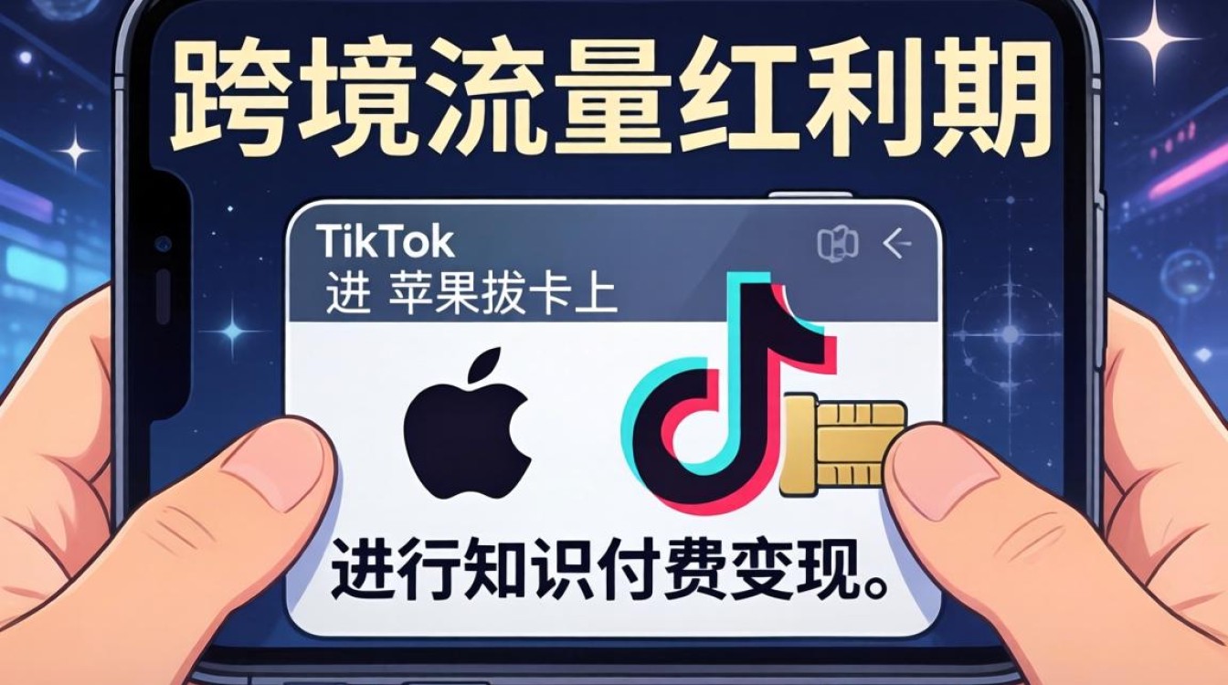 知识付费苹果拔卡上 TikTok 怎么做