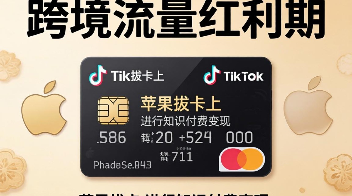 知识付费苹果拔卡上 TikTok 怎么做