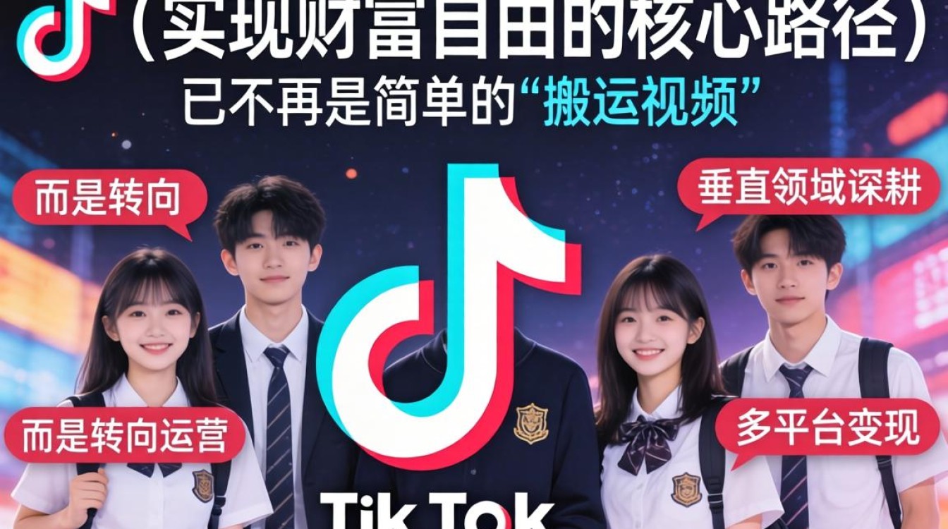 高中生跳 TikTok 能实现财富自由吗