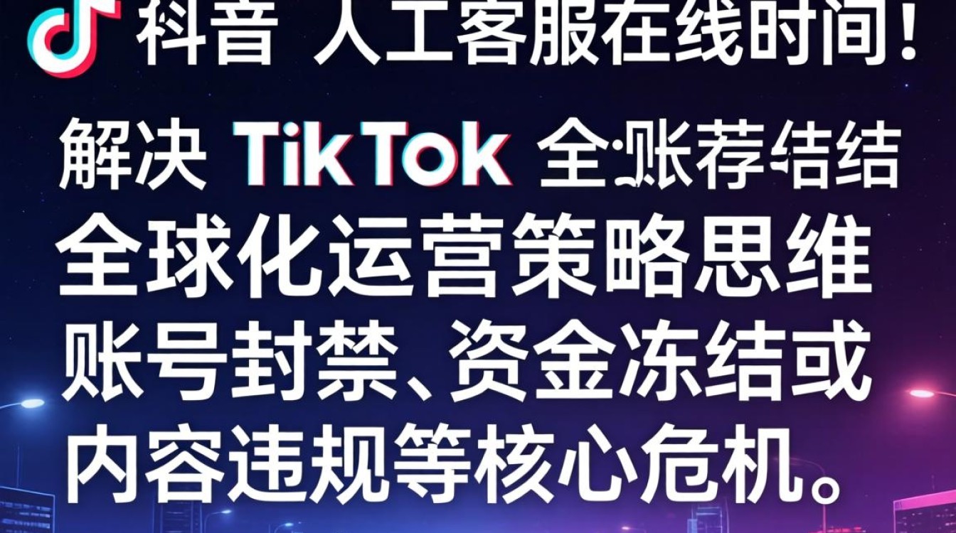 TikTok 客服在线时间及全球化运营策略