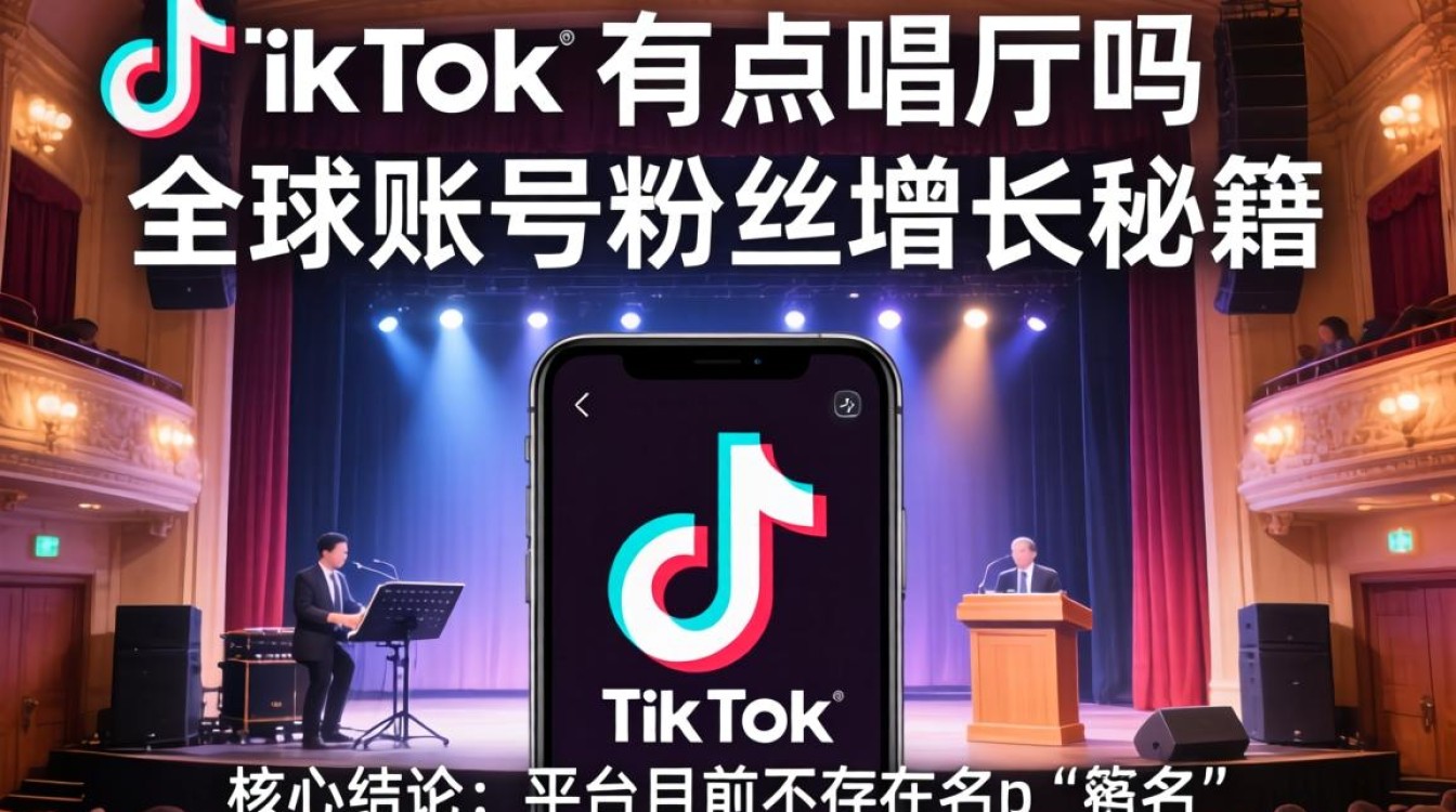 TikTok 有点唱厅吗