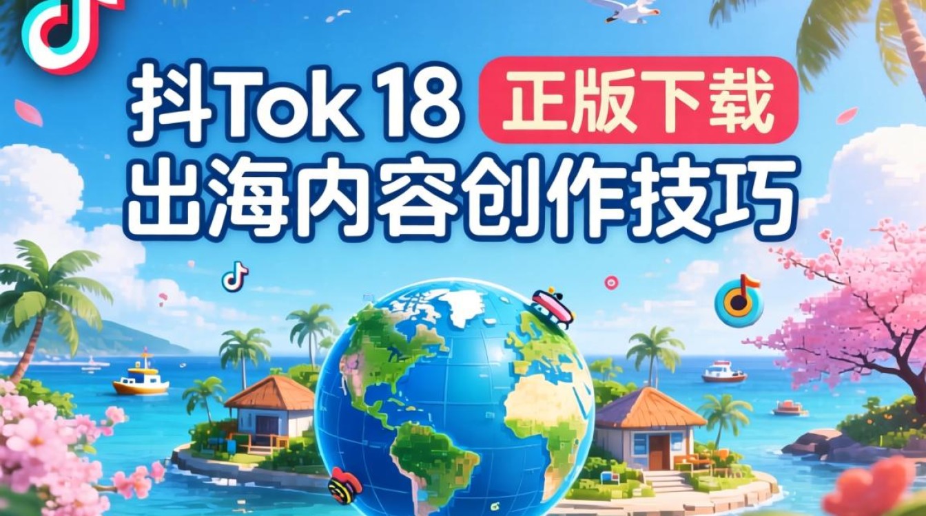 TikTok 18 正版下载 出海内容创作技巧