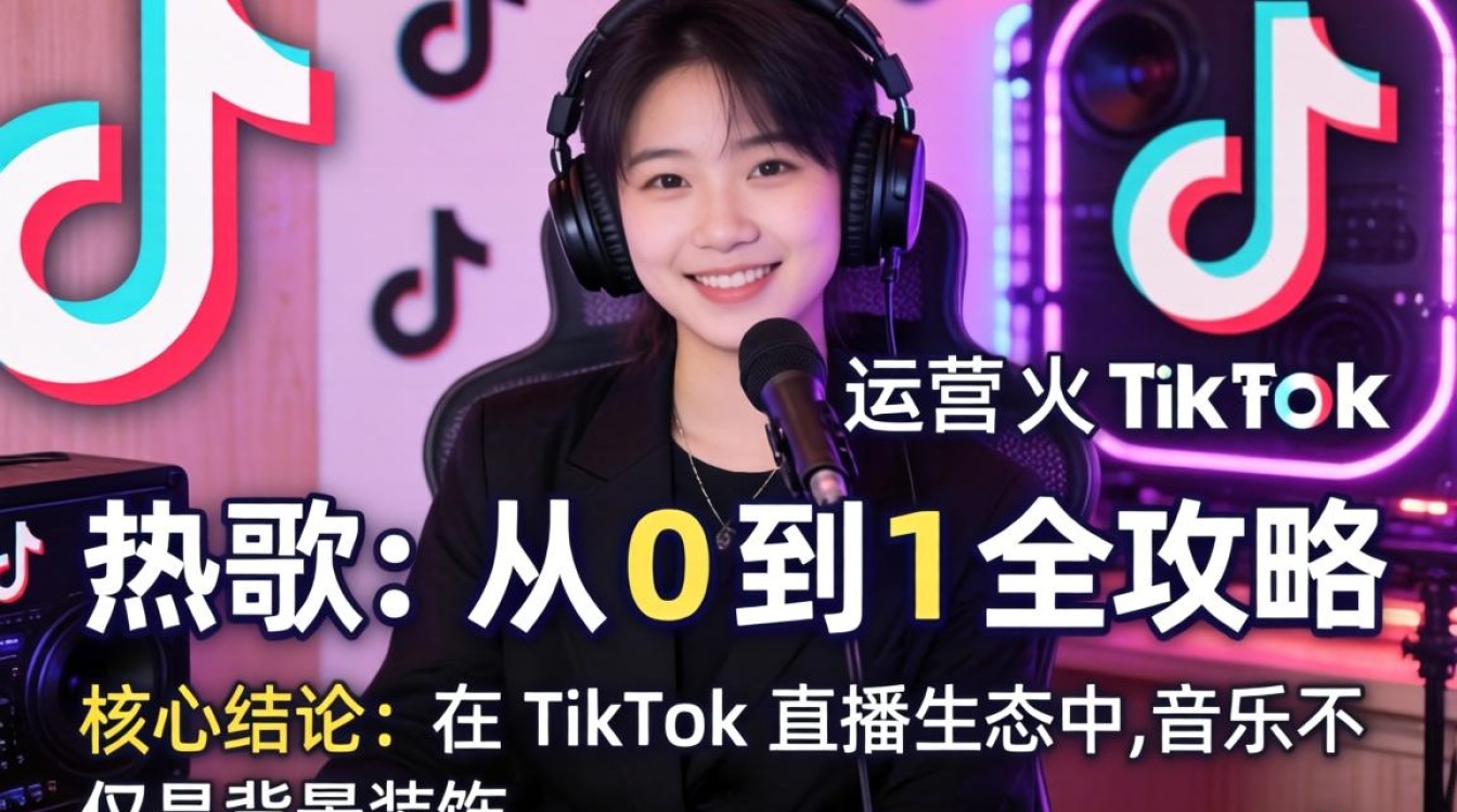 直播运营最火TikTok热歌从0到1全攻略