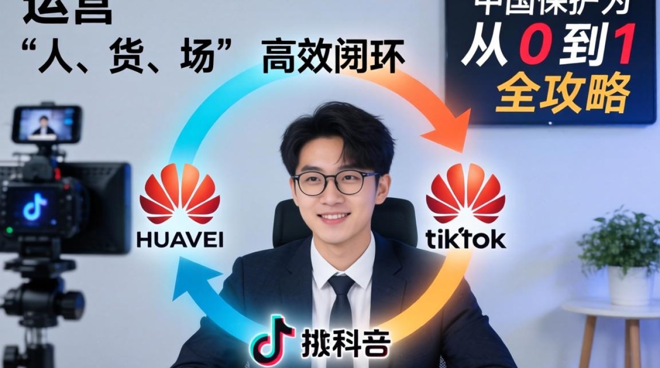直播运营中国保护华为和tiktok从0到1全攻略
