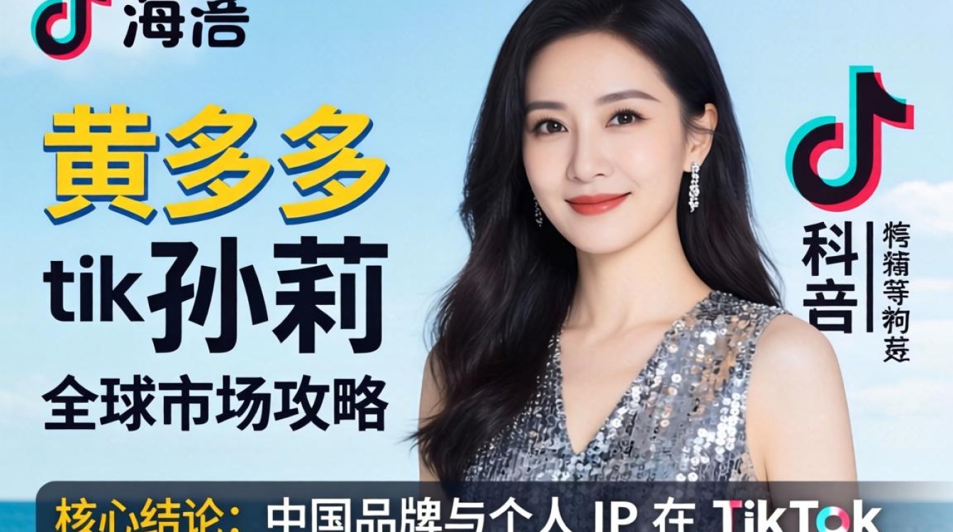 黄多多孙莉 TikTok 跨境出海怎么做