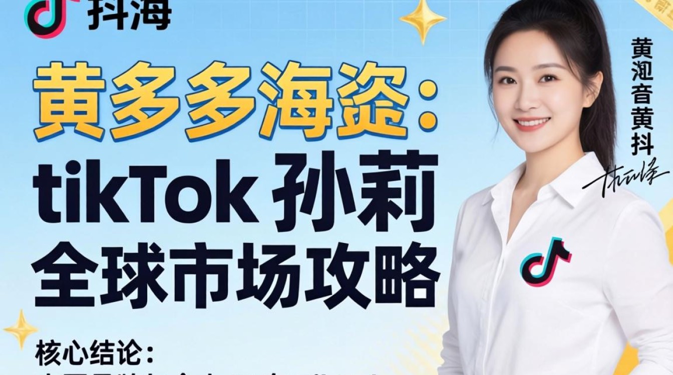 黄多多孙莉 TikTok 跨境出海怎么做