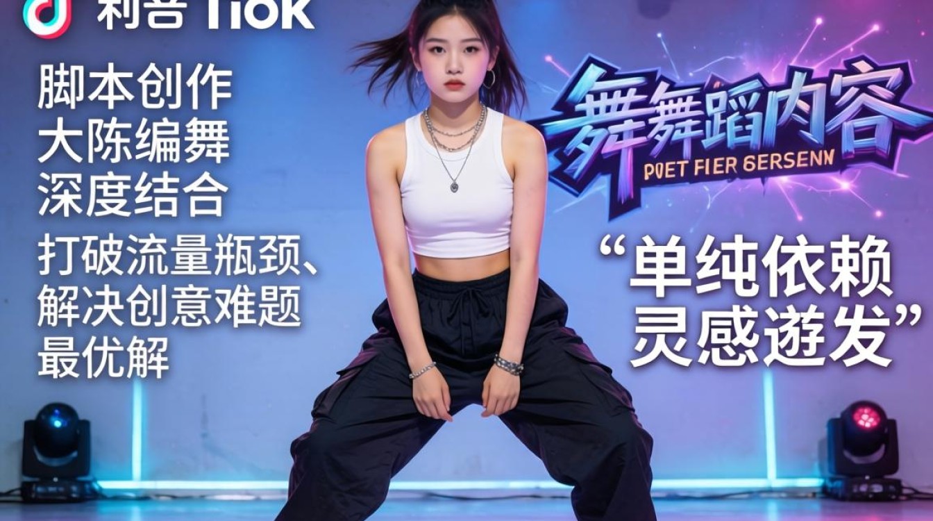 脚本创作大陈编舞tiktok怎么解决创意难题