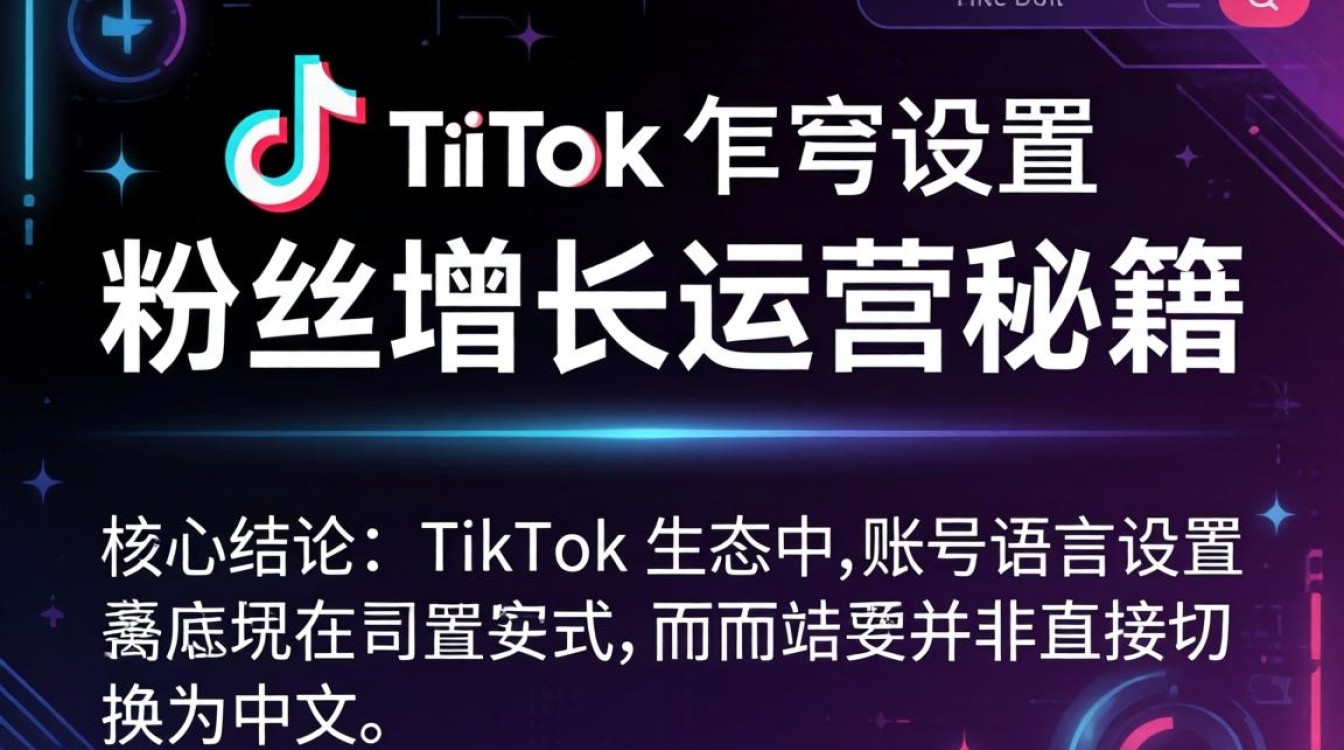 TikTok 怎么设置中文