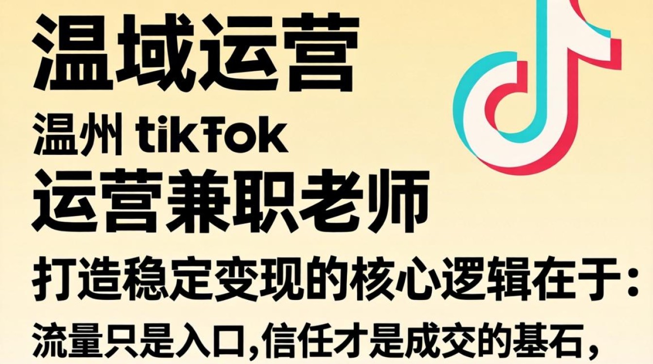 温州 TikTok 运营兼职老师怎么找