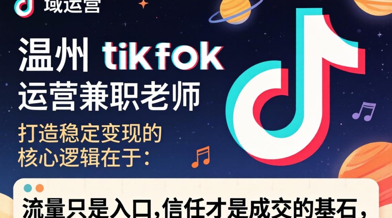 温州 TikTok 运营兼职老师怎么找