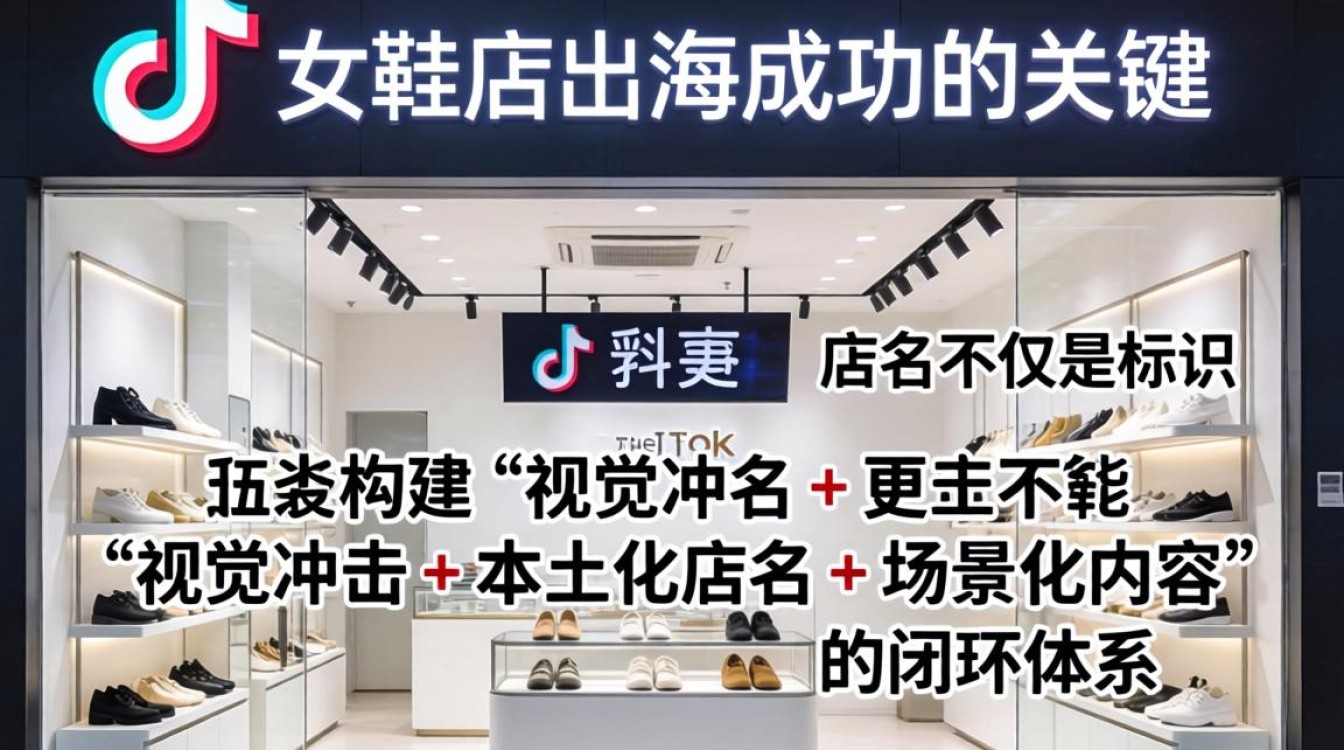 TikTok 女鞋店网店店名怎么取