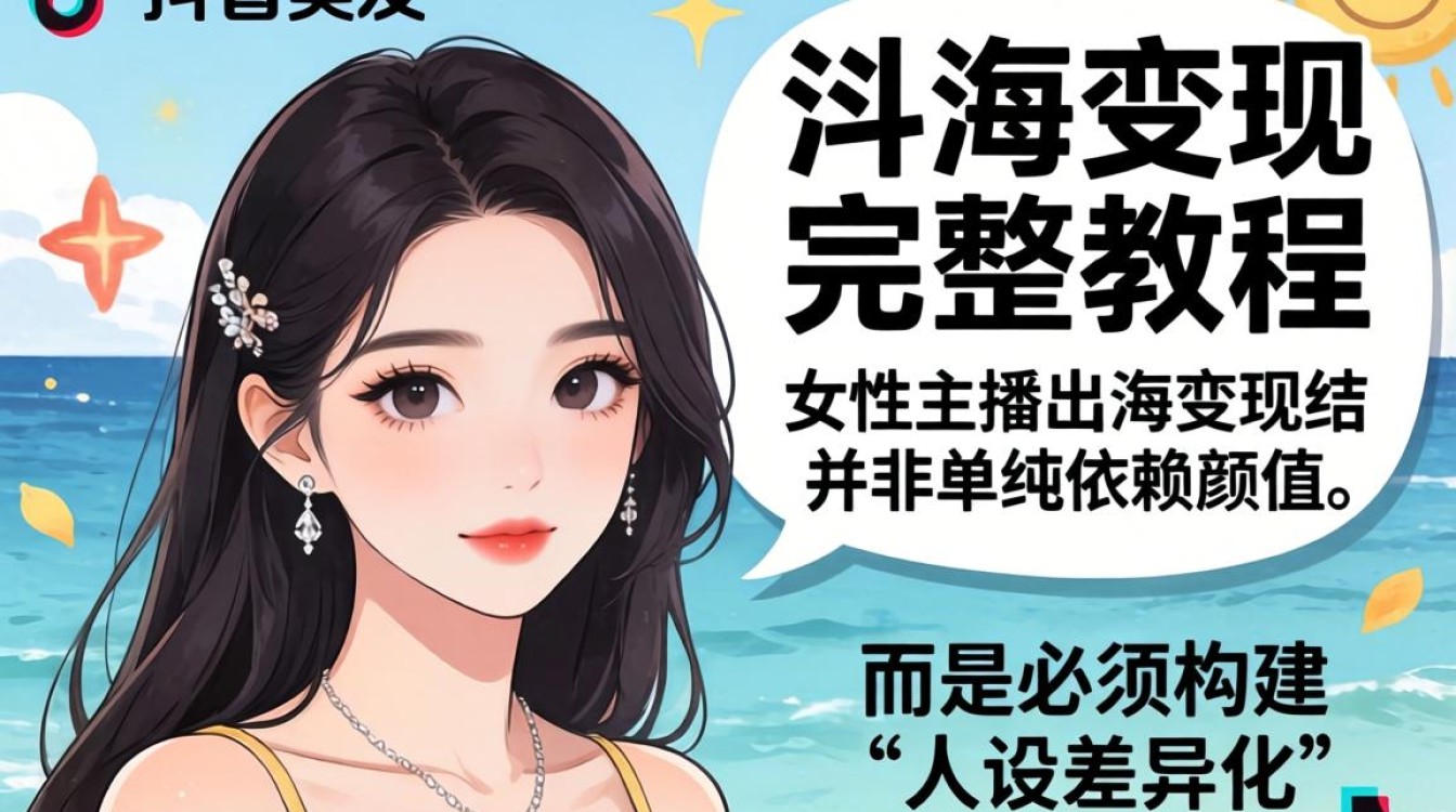 TikTok 的博主美女 出海变现完整教程