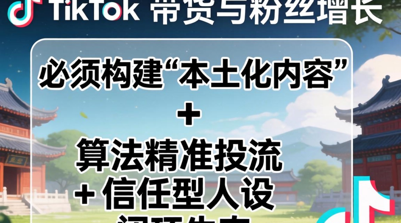 TikTok全球账号粉丝增长秘籍