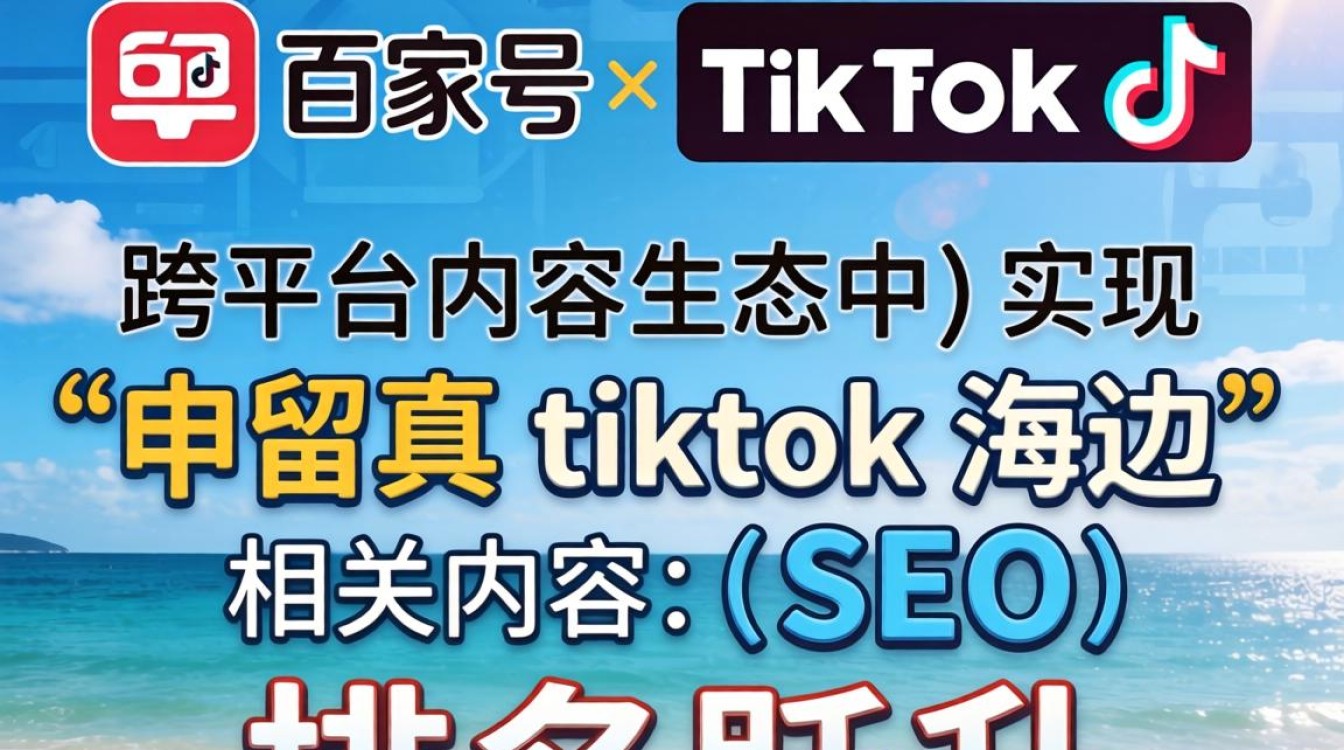 申留真 TikTok 海边 SEO 排名提升技巧