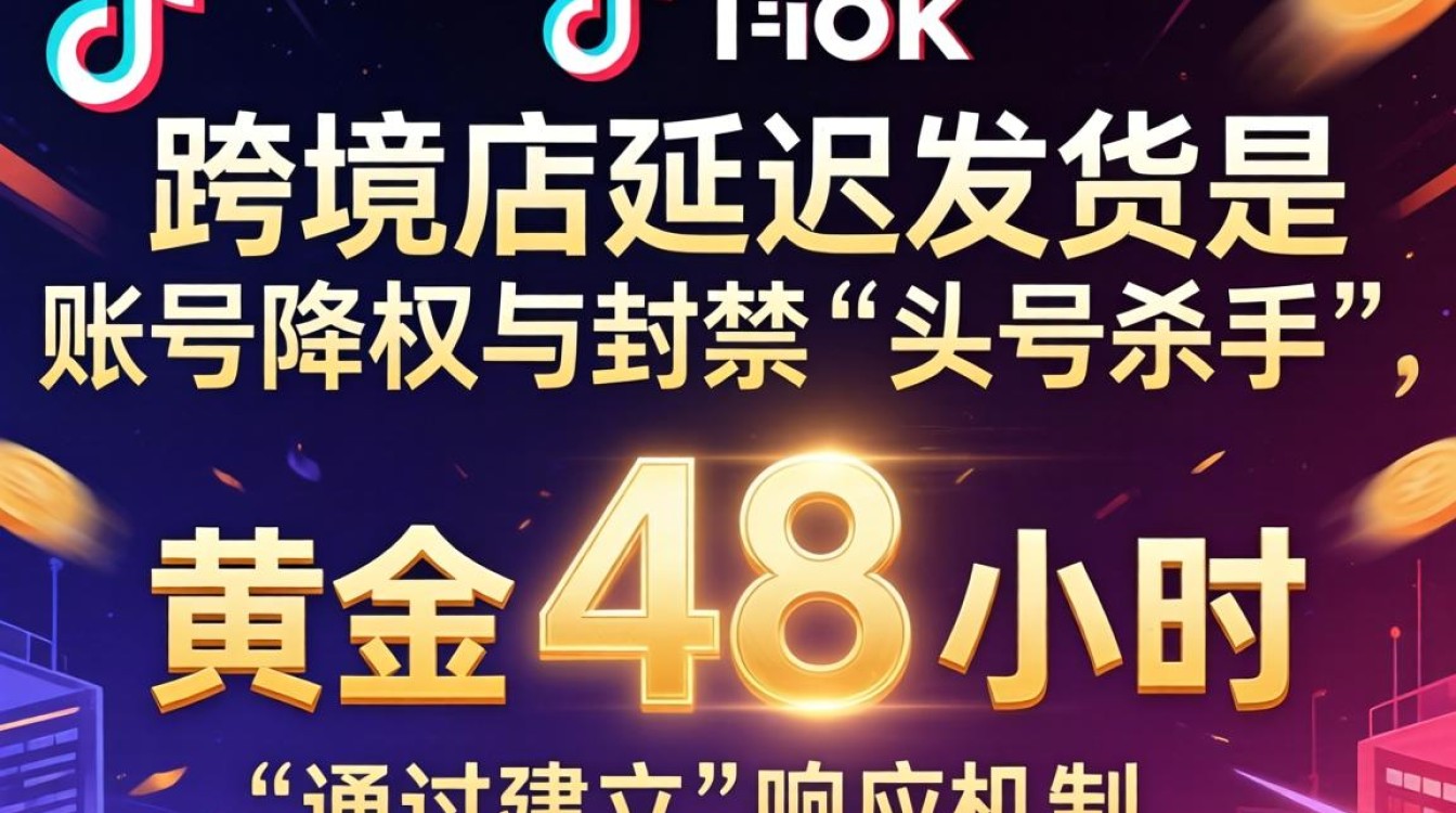 TikTok 跨境店延迟发货怎么解决