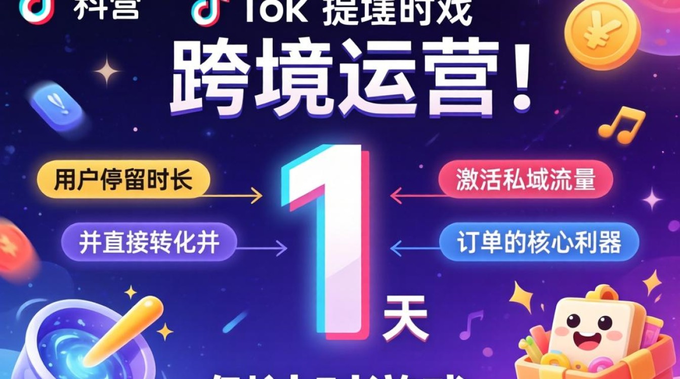 TikTok 倒计时游戏跨境运营从入门到进阶