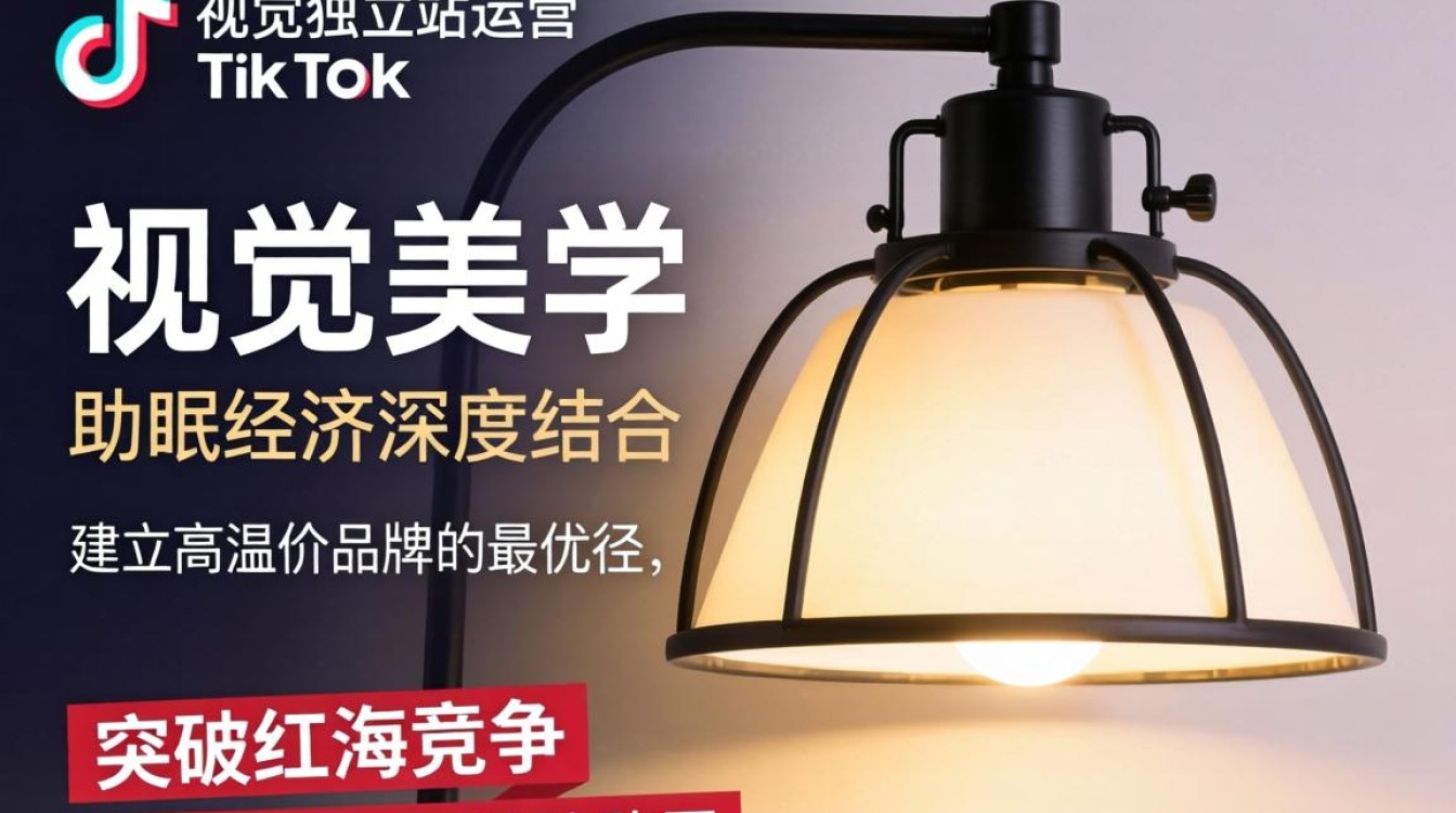 TikTok 灯光视觉助眠独立站建站海外电商指南
