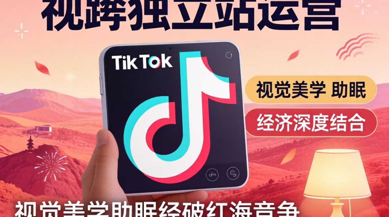 TikTok 灯光视觉助眠独立站建站海外电商指南