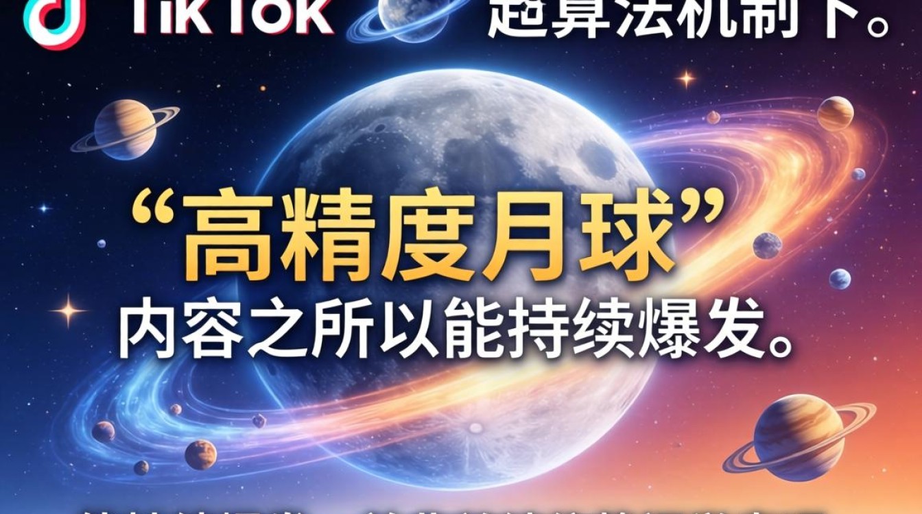 TikTok 评论高精度月球怎么火
