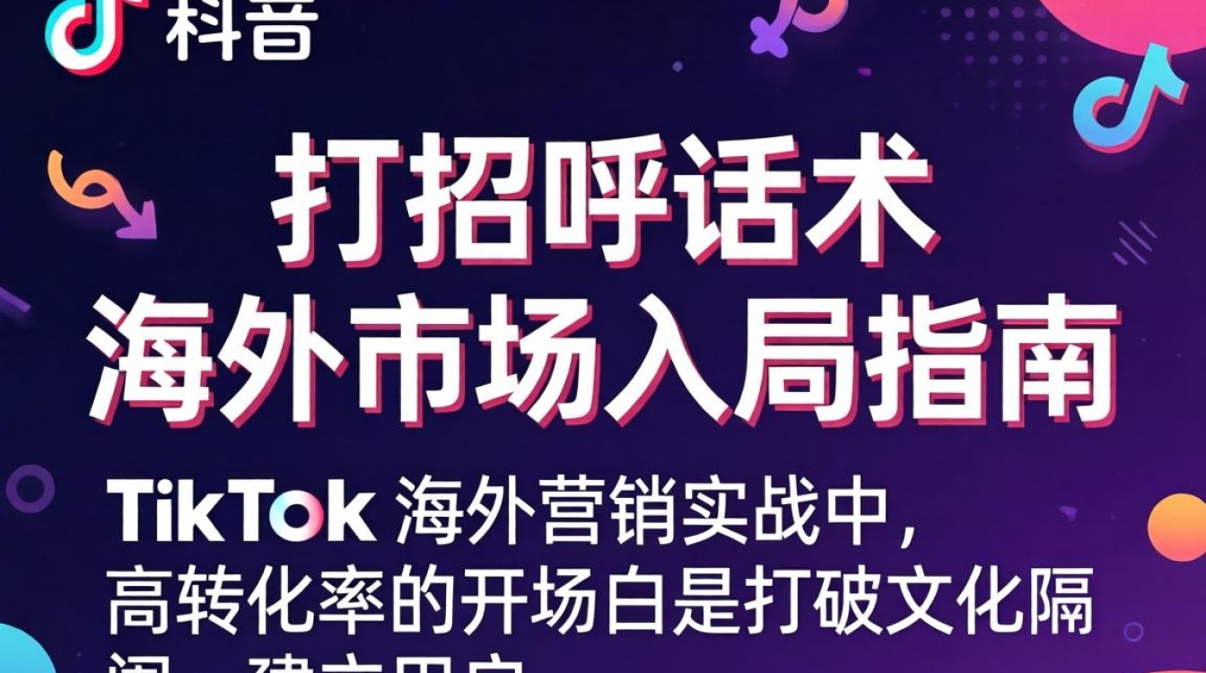 TikTok 打招呼话术 海外市场入局指南