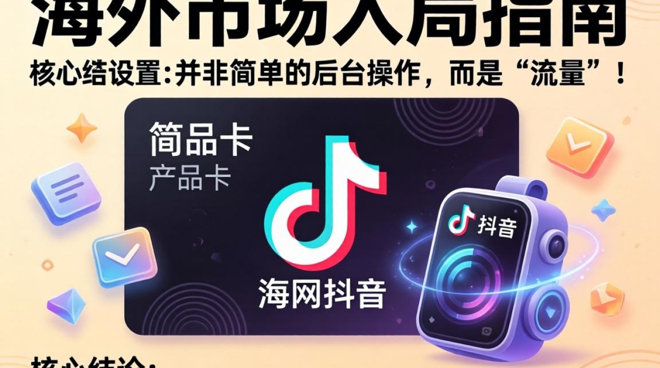 TikTok 产品卡设置教程及海外市场入局指南