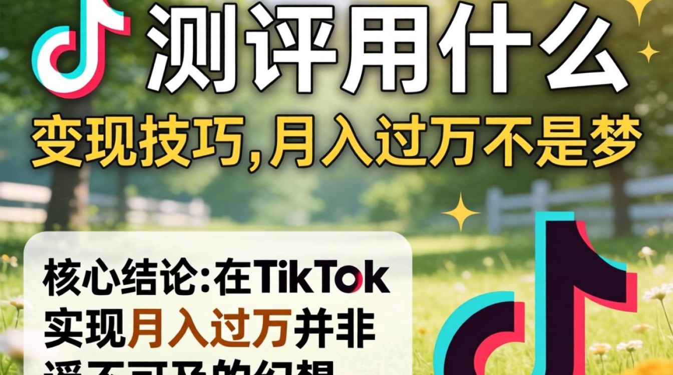 TikTok 变现技巧月入过万