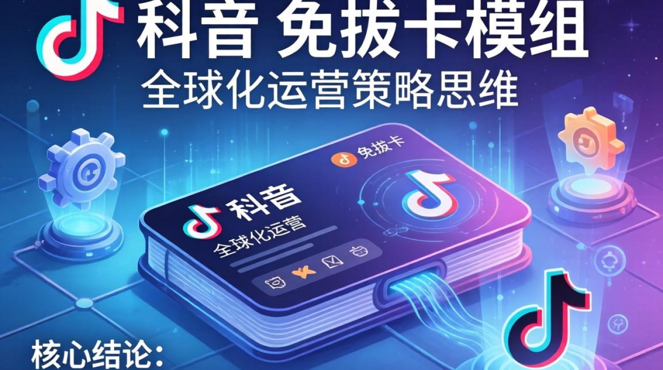 TikTok 免拔卡模组全球运营策略