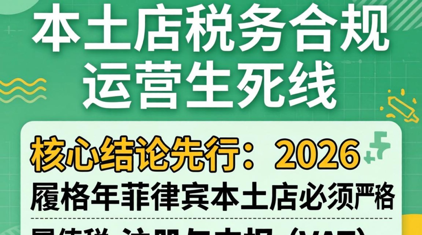 TikTok 菲律宾本土店税率从入门到精通完整攻略