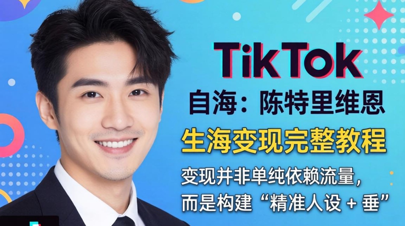 TikTok 陈特里维恩 出海变现完整教程