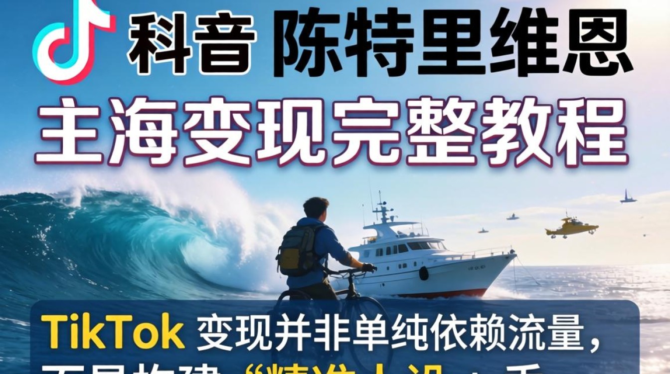 TikTok 陈特里维恩 出海变现完整教程
