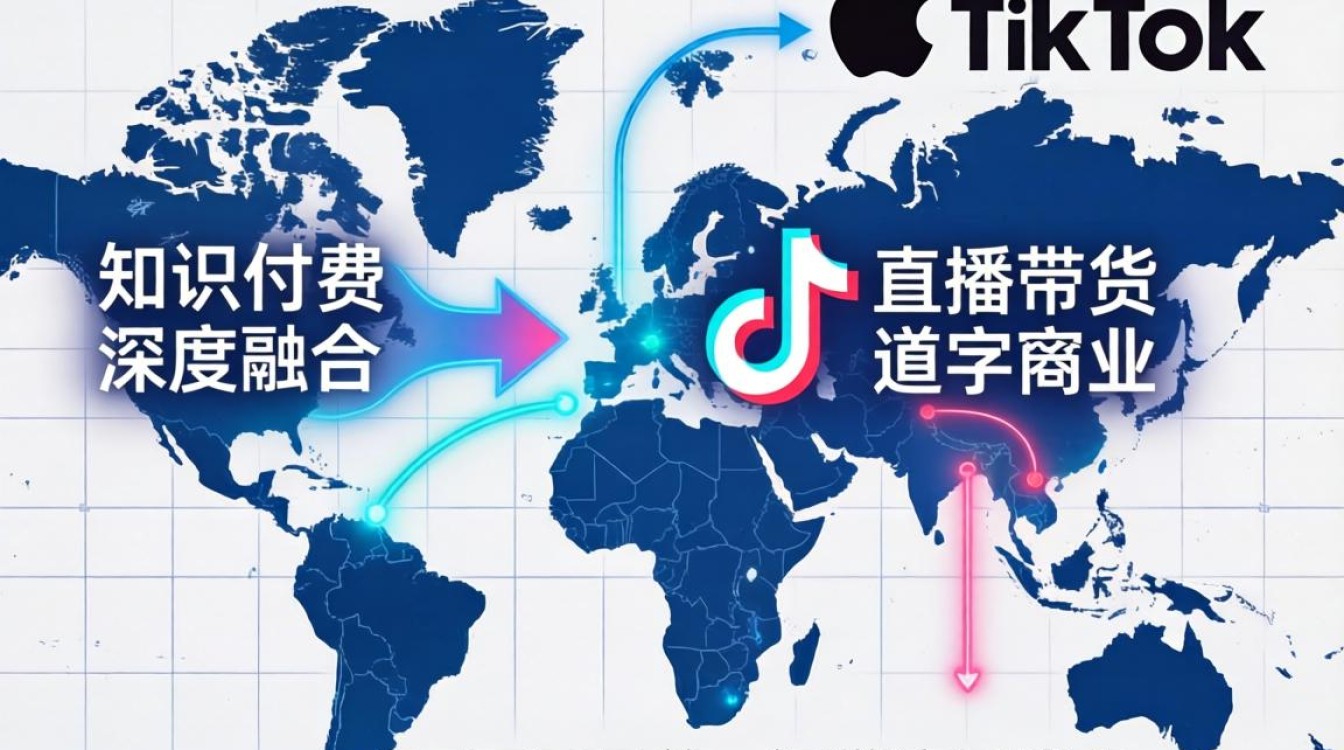 知识付费苹果 TikTok 直播带货怎么变现