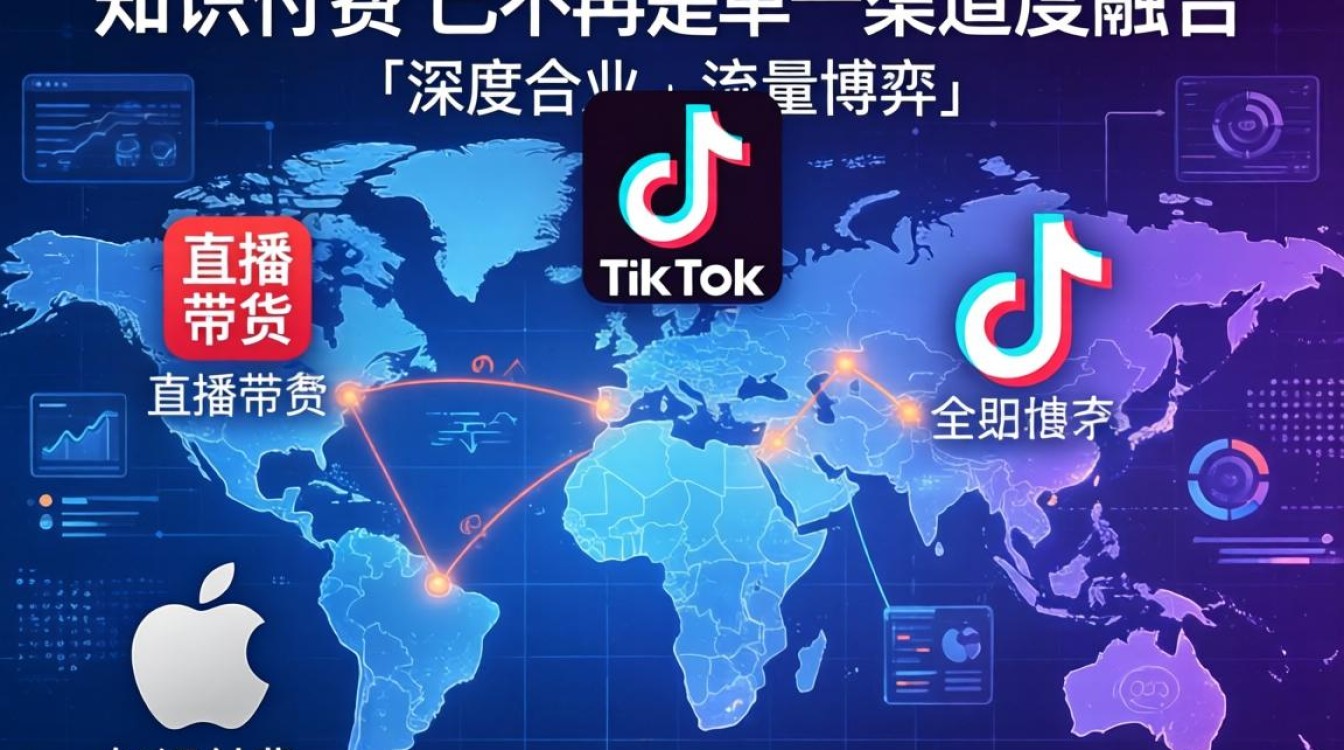 知识付费苹果 TikTok 直播带货怎么变现