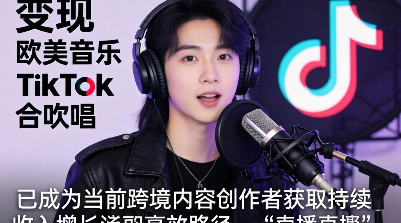 直播变现欧美音乐TikTok合唱怎么持续收入增长