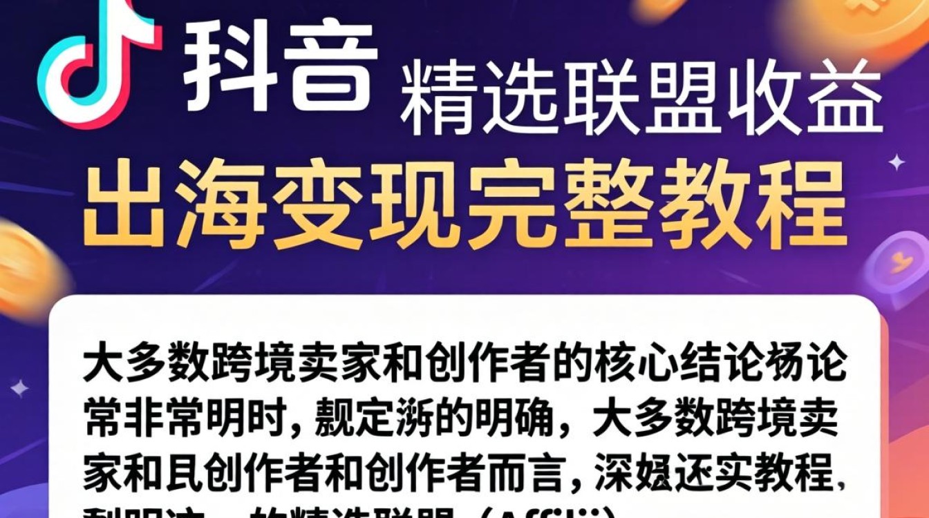 TikTok 的精选联盟收益 出海变现完整教程