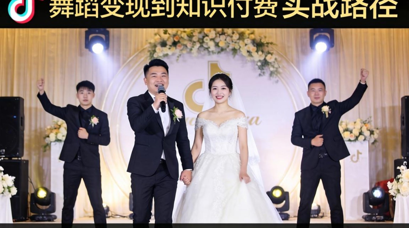 婚礼上跳舞 TikTok 内容怎么变现