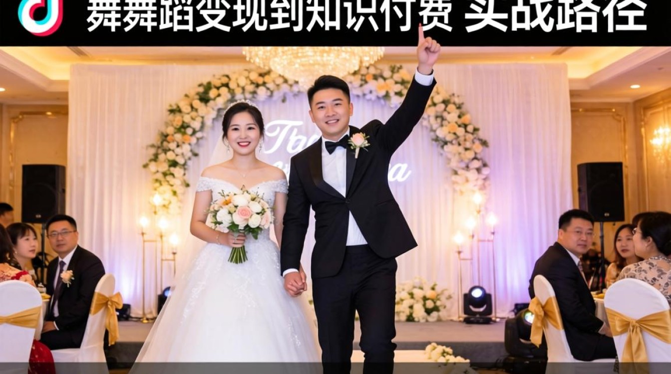 婚礼上跳舞 TikTok 内容怎么变现