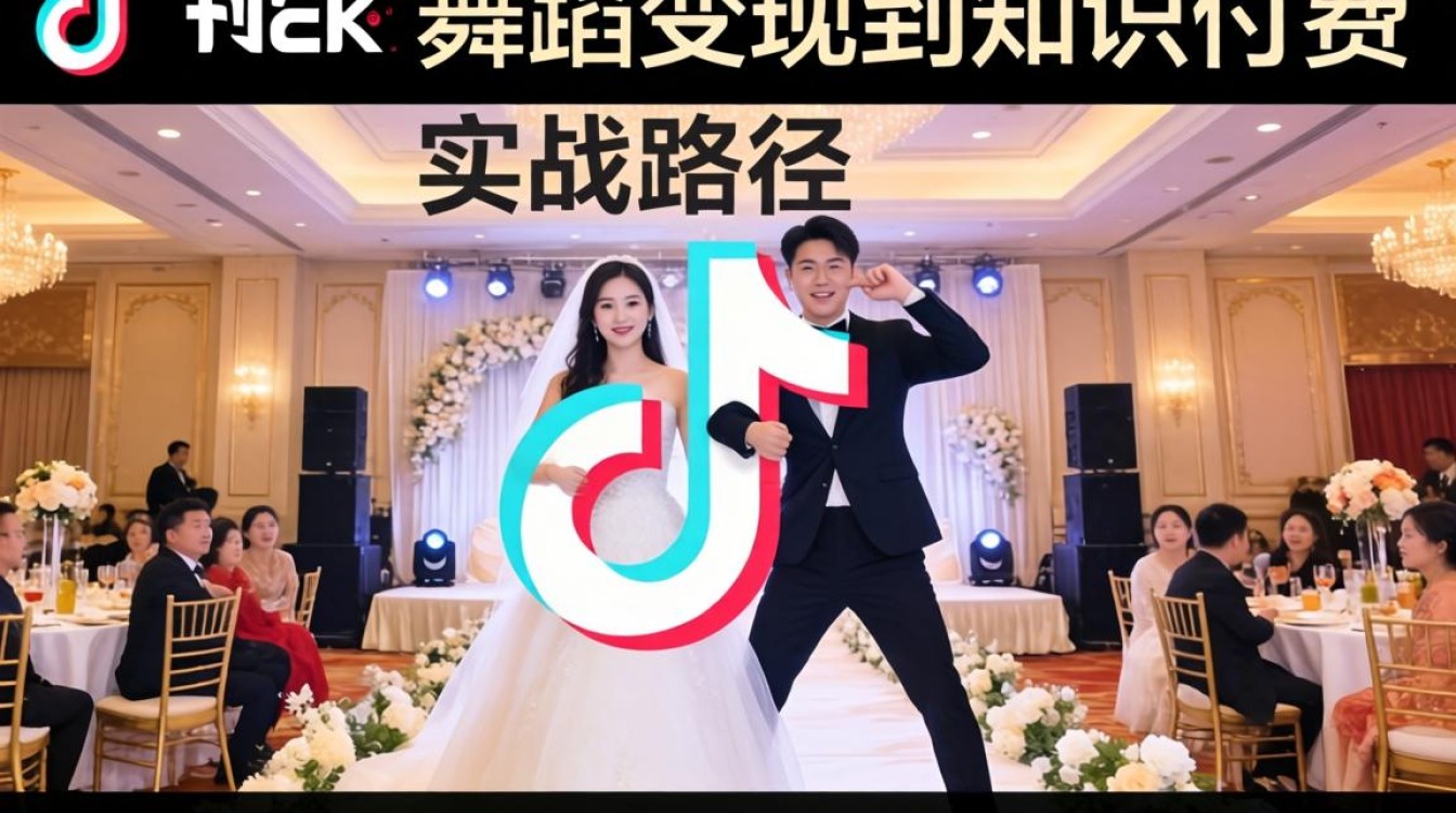 婚礼上跳舞 TikTok 内容怎么变现