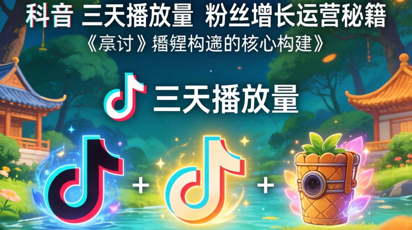 TikTok 三天播放量 粉丝增长运营秘籍