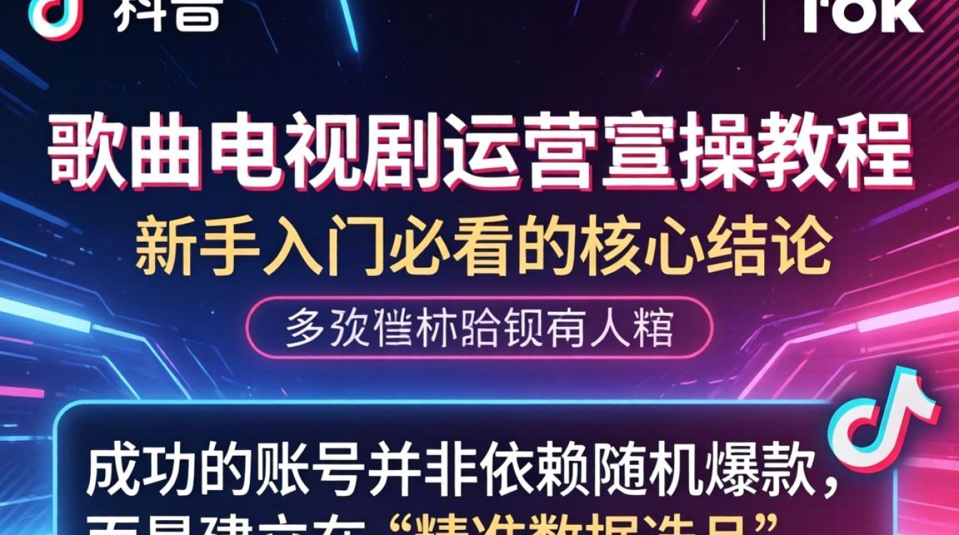 TikTok 歌曲电视剧运营实操教程
