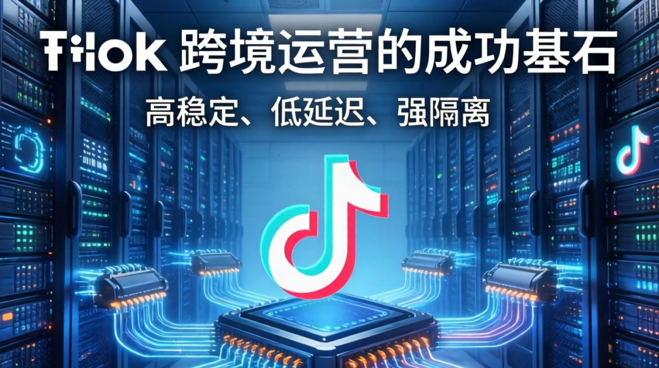 TikTok 芯片服务器跨境运营从入门到进阶