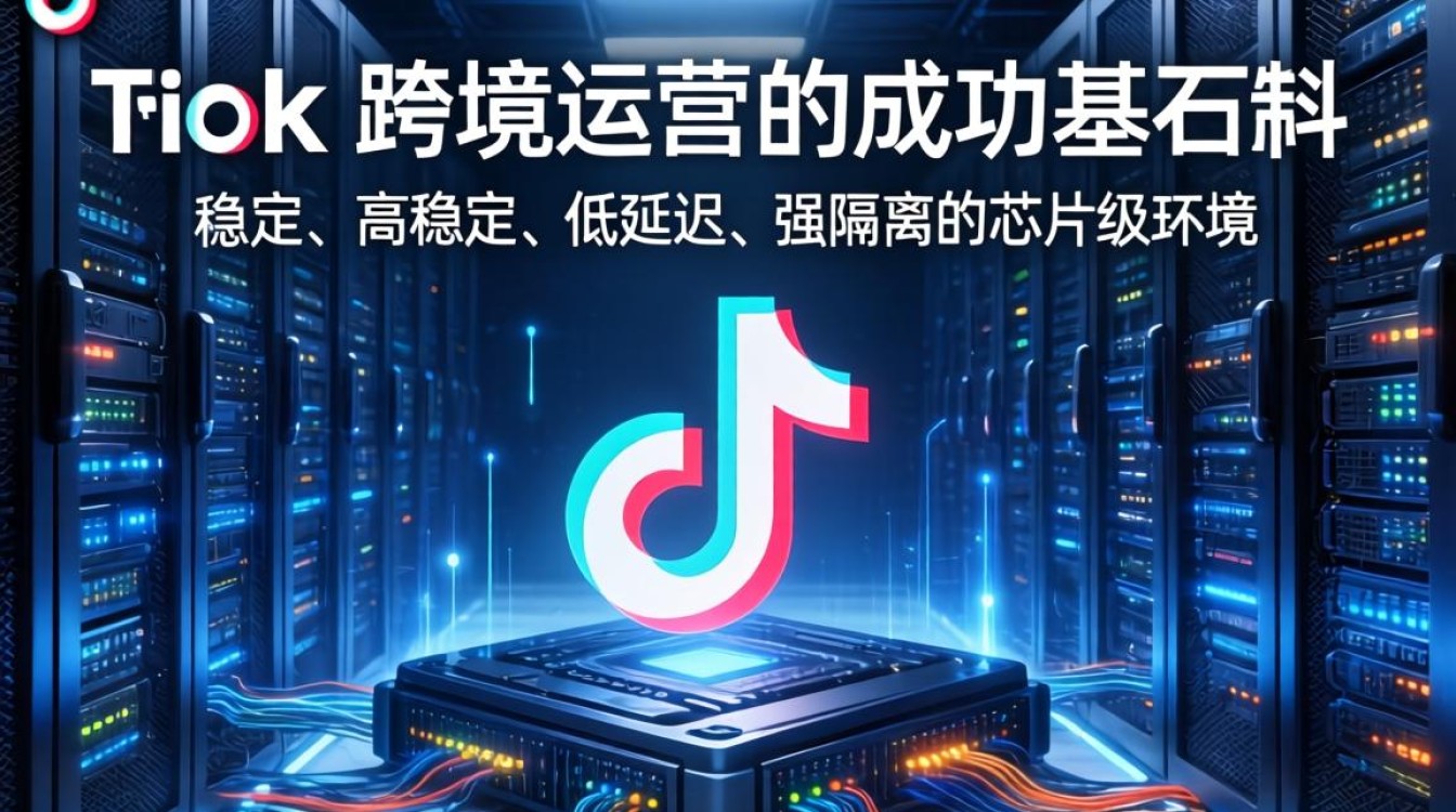 TikTok 芯片服务器跨境运营从入门到进阶