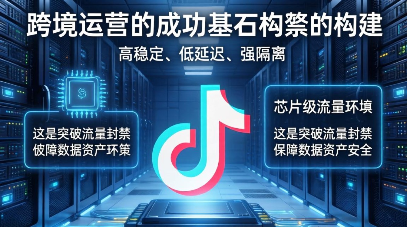 TikTok 芯片服务器跨境运营从入门到进阶